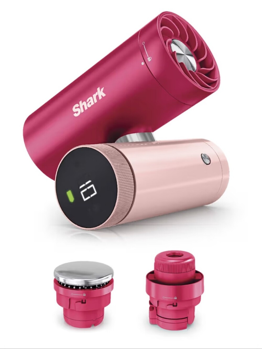 Shark ChillPill Portable Fan Misting Icy Cooling Plate Pink Dragon Fruit BNIB